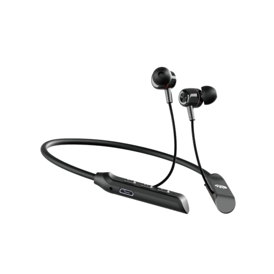 MG - Sports Headphones WL49 - Sportoortjes met Nekband - Zwart