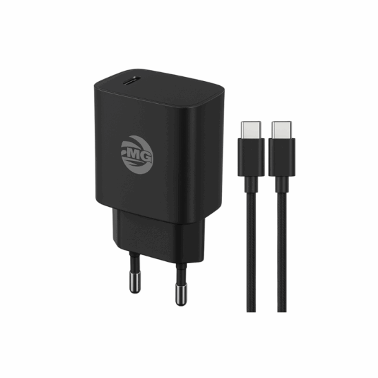 MG CDA140B Adapter Set - Type-C to Type-C - Zwart