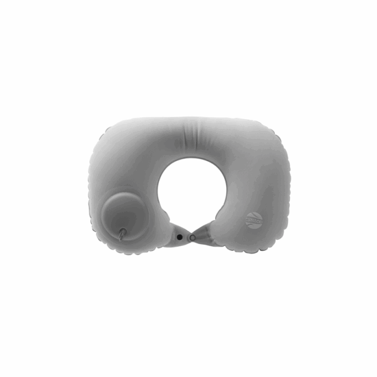 MG S18 Opblaasbaar Reiskussen - Verstelbaar & Compact - Grijs