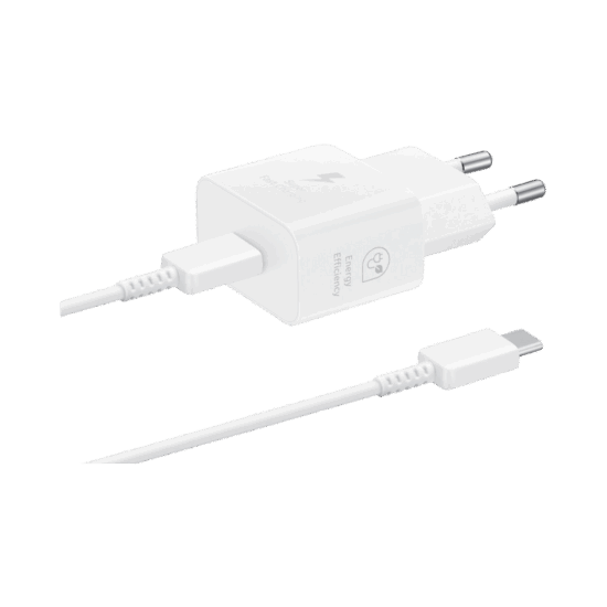 Samsung 25W Power Adapter Set - Wit