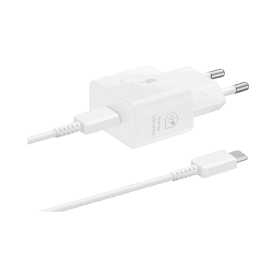 Samsung 25W Power Adapter Set - Wit