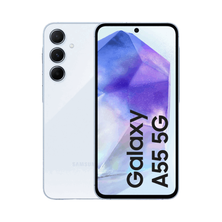 Samsung Galaxy A55 - 5G - 128GB - Awesome Ice Blue (Als Nieuw)