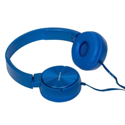 Esdras - Headset - Koptelefoon Blauw - Met Microfoon