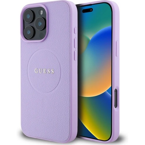 GUESS - iPhone 16 Pro Max - Phone Case - Ring - Lavender (Magsafe)