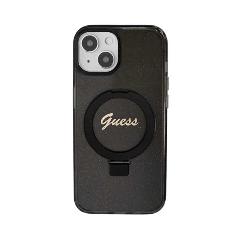 Guess Ring Glitter Back Case - iPhone 15 (6.1