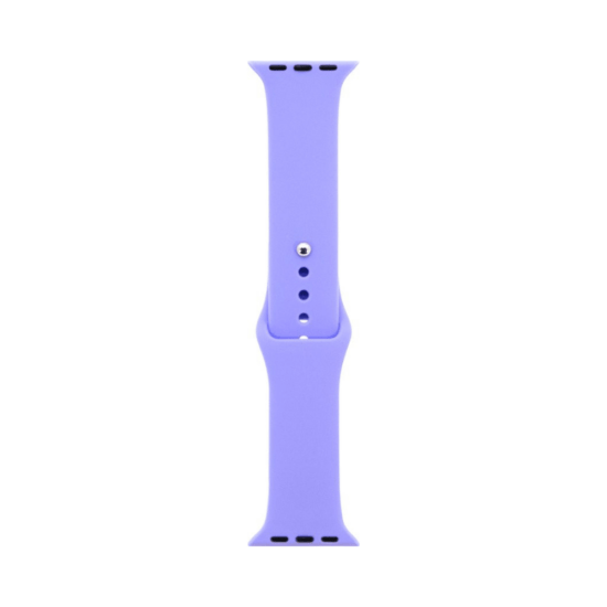 MG - smartwatch bandje Silicoon voor watch bandje - Paars - Geschikt Voor 42 / 44 / 49mm