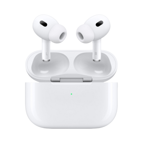 Apple AirPods Pro (2e Generatie) Met MagSafe - Oplaadcase (USB‑C) - Wit (Als Nieuw)