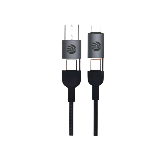 MG CA31 - 4 in 1 Fast Chargeing  - Cable - Black