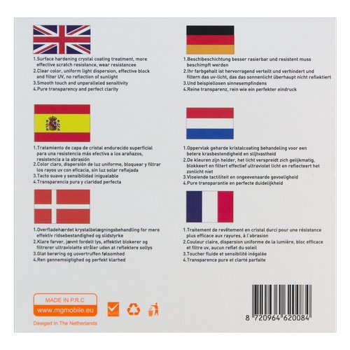 MG - Geschikt Voor iPhone 13 Pro Max HD Achteruitrijcamera Lensbeschermer Gehard glasfilm