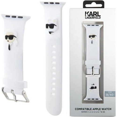 Karl Lagerfeld - Apple Watch Band - White