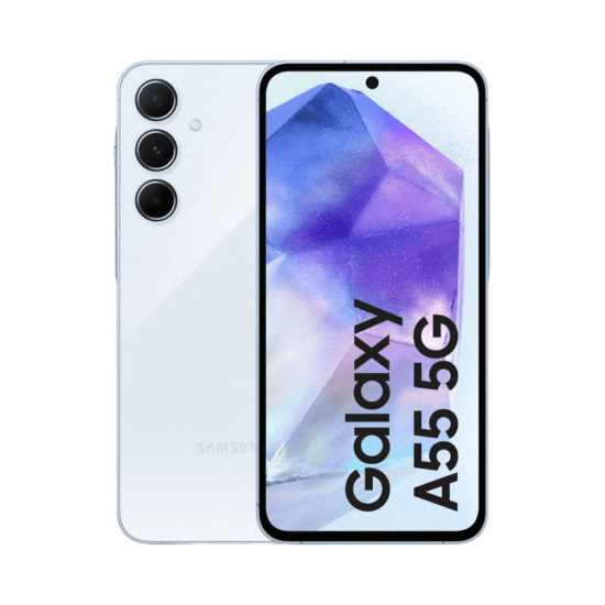 Samsung Galaxy A55 - 5G - 128GB - Awesome Ice Blue (Als Nieuw)