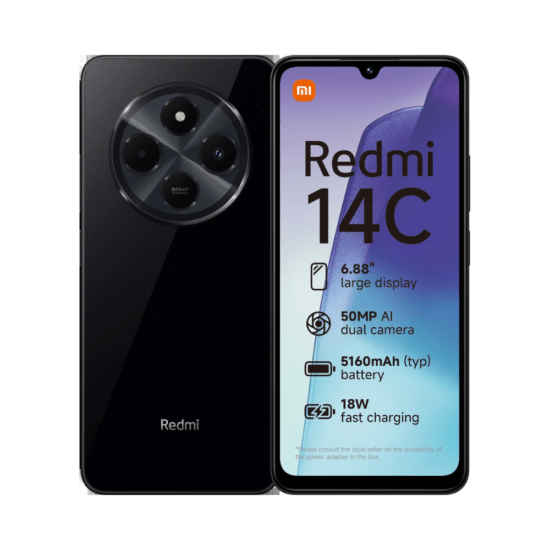 Xiaomi Redmi 14C  - 8 - 256GB -  Midnight Black (Als Nieuw)