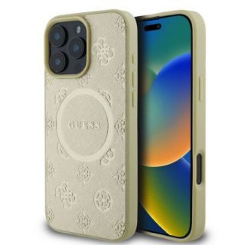 GUESS - iPhone 16 Pro Max- Phone Case - Gold - Ring