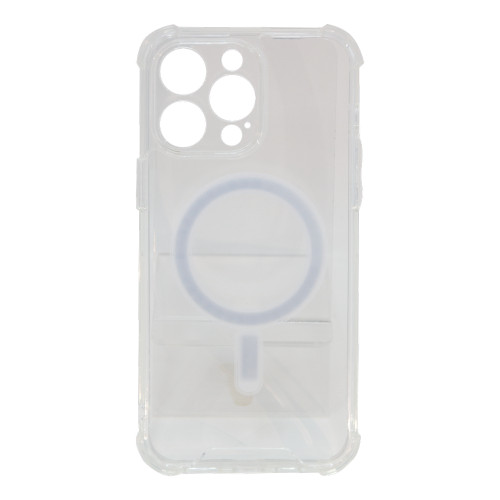 MG - Geschikt Voor - Apple iPhone 12 Pro MagSafe Hoesje Transparant - Apple iPhone 12 Pro Transparan