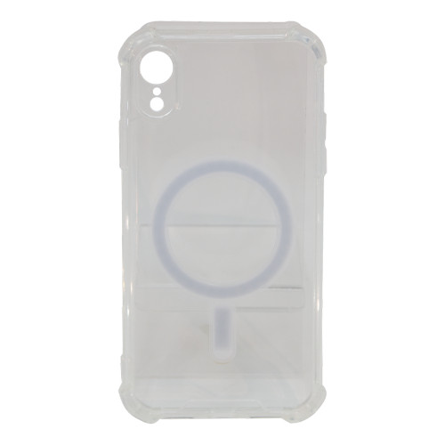 MG - Geschikt Voor Apple iPhone XR MagSafe Hoesje Transparant - Apple iPhone XR Transparant MagSafe