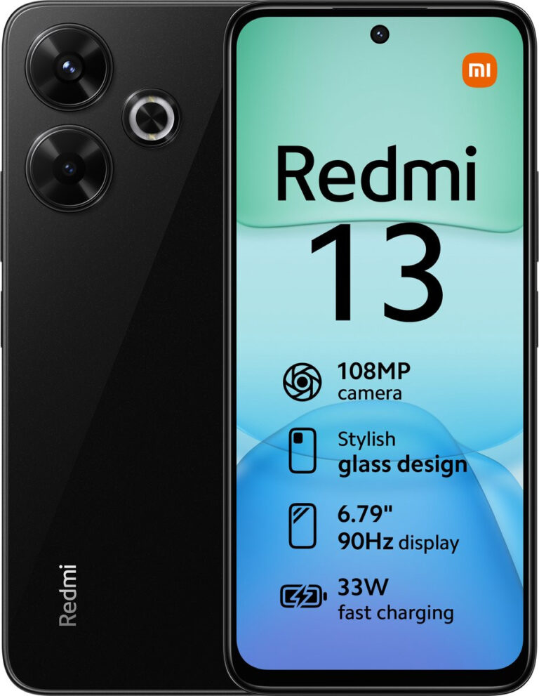 Xiaomi Redmi 13 6 - 128GB  Midnight Black (Als Nieuw)