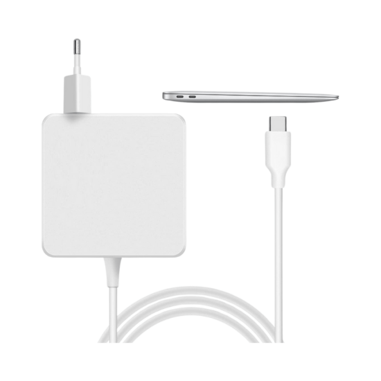 45W USB-C Adapter/Oplader - Geschikt Voor Type-C Poorten Wit