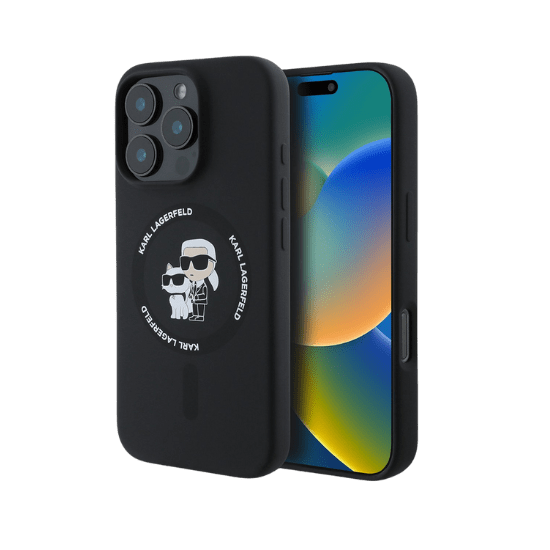 Karl Lagerfeld - iPhone 16 Pro Max - Phone Case - Black