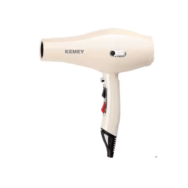 Kemei KM-6878 Professionele Föhn  - 1300W - beige/wit