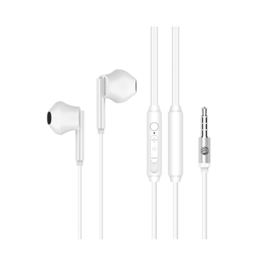 MG DS1550 Stereo Earphones - HiFi 3.5MM Port - Wit