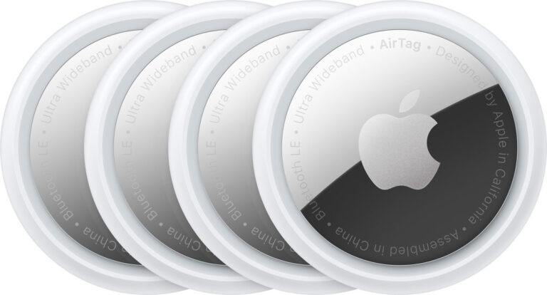 Apple AirTag  -  4 pack (Als Nieuw)