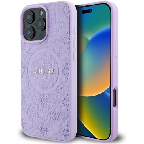GUESS - iPhone 16 Pro Max - Phone Case - Purple