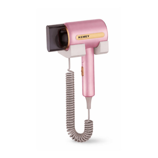 Kemei KM-6873 Professionele High-Speed Föhn - Roze