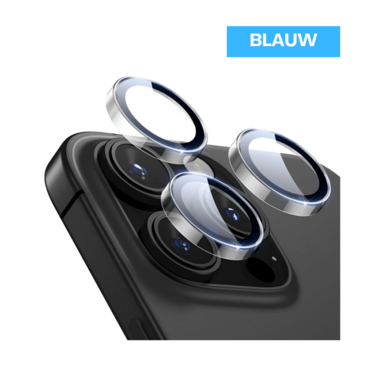 MG Camera Lens Protector - iPhone 12 Pro Max - Blauw