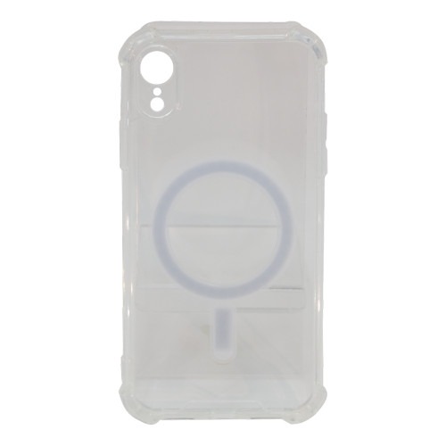 MG - Geschikt Voor Apple iPhone XR MagSafe Hoesje Transparant - Apple iPhone XR Transparant MagSafe