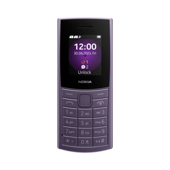 Nokia 110 4G (2023) - 128MB - Purple (Als Nieuw)