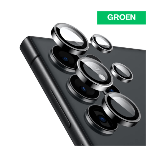 MG Camera Lens Protector - Samsung Galaxy S22 Ultra - Groen
