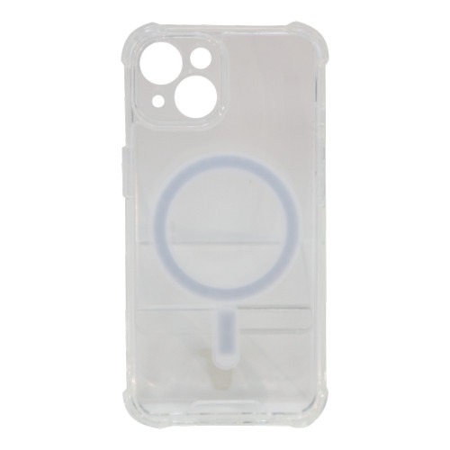 MG - Geschikt Voor - Apple iPhone 13 MagSafe Hoesje Transparant - Apple iPhone 13 Transparant MagSaf