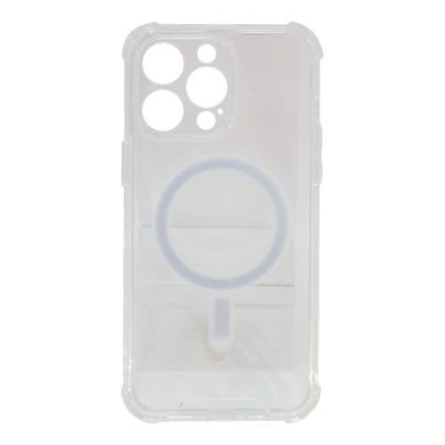 MG - Geschikt Voor Apple iPhone 14 Pro MagSafe Hoesje Transparant - Apple iPhone 14 Pro Transparant