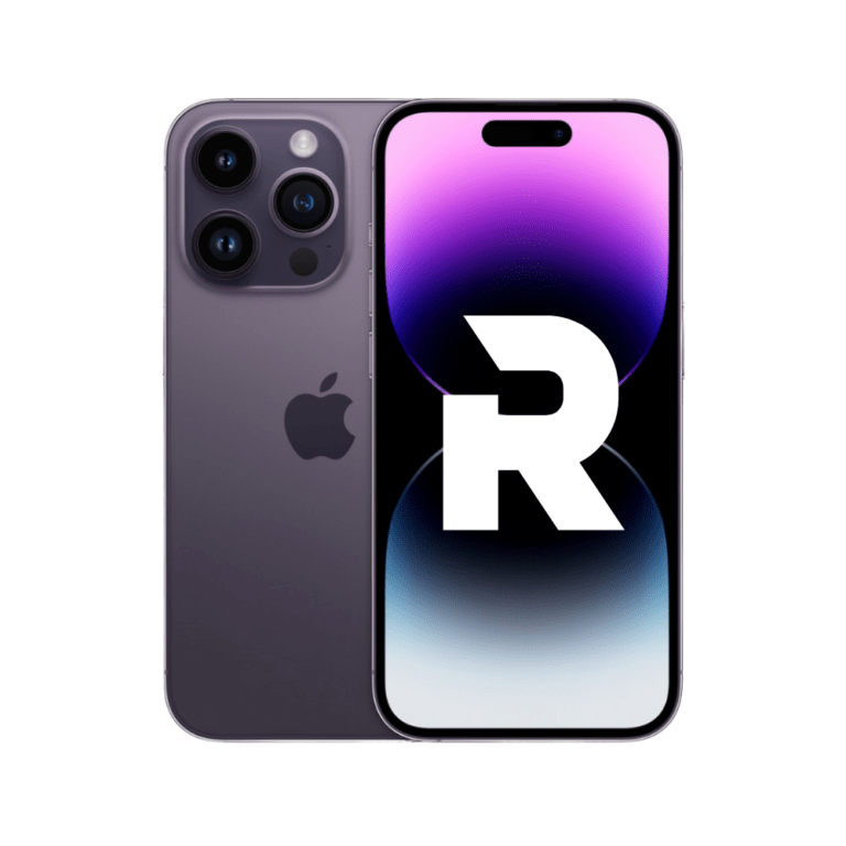 Apple iPhone 14 PRO - 128GB - Deep Purple (Als Nieuw)