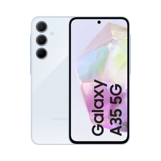 RFA Samsung Galaxy A35 5G 128 GB Awesome IceBlue(Als nieuw)