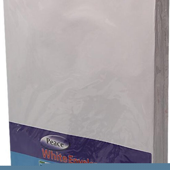 Grote Witte Enveloppen  - 12 3/4"x9"(324x229mm) - 50 Stuks -