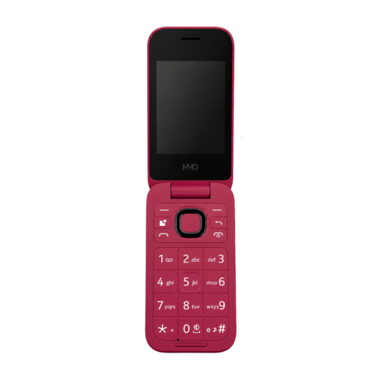 HMD 2660 FLIP TA-1711 DS - 2.8'' inch - Raspberry Red (Als Nieuw)