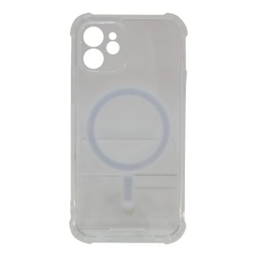 MG - Geschikt Voor - Apple iPhone 12 MagSafe Hoesje Transparant - Apple iPhone 12 Transparant MagSaf