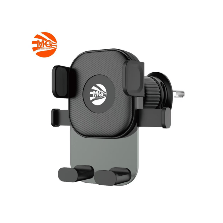 MG VS80 Telefoonhouder voor op de Fiets - 360° draaibaar - Zwart