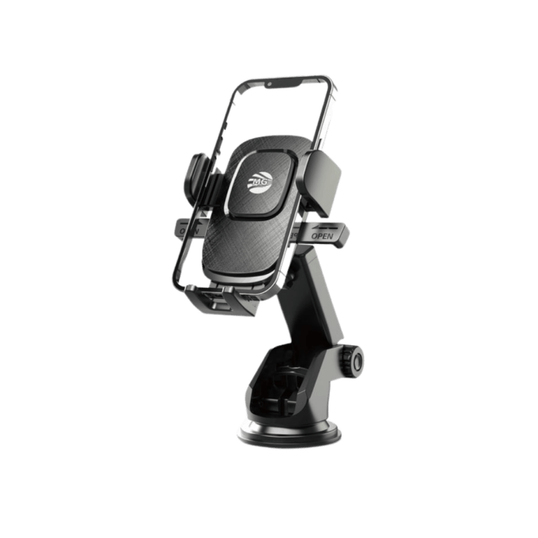 MG VS48 Telefoonhouder voor Dashboard en Raam - 2-in-1 met Zuignap - Zwart