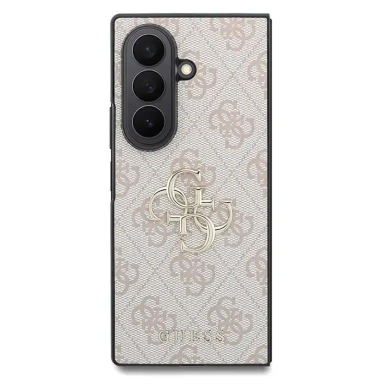Guess Big 4G Logo Hoesje voor - Samsung Galaxy Z Fold 8 Ultra - Roze