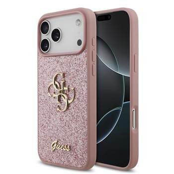 Guess Guess PU Leathe 4G Metal Logo MagSafe - for iPhone 17 Pro & 18 pro max - Pink