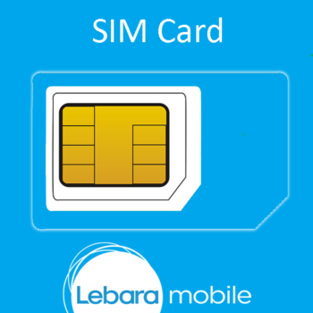 Lebara Mobile Sim Card Incl. €5 beltegoed-0