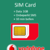 Vodafone Sim Card met 1 GB Data-0