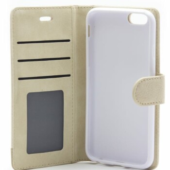 Apple iPhone 6(S) PLUS beige Bookcase MG-12495
