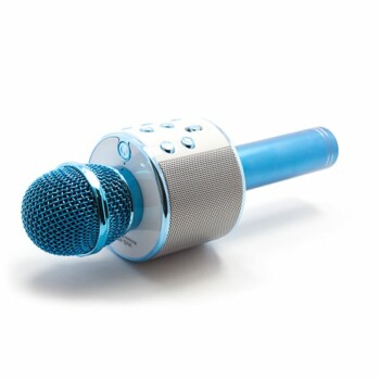 Karaoke Microfoon Blauw-12304