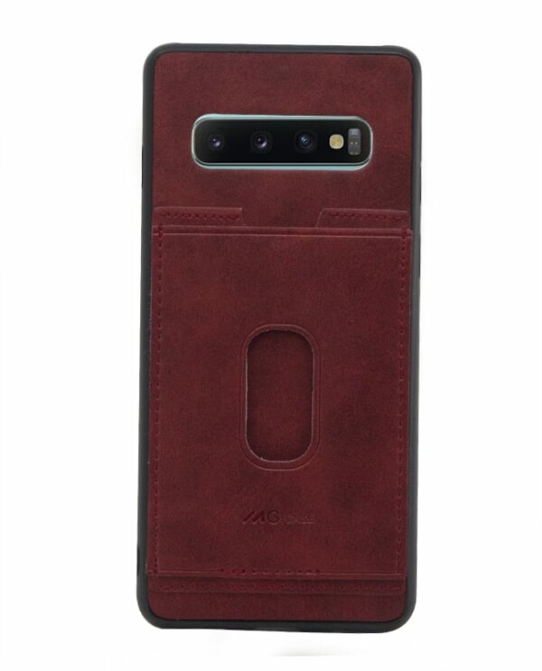 Samsung Galaxy S10 MG Kunststof  Backcover - Bordeaux