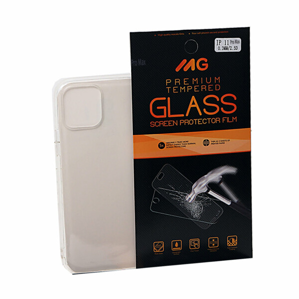 TPU hoesje iPhone 11 Pro Max voor een ultieme bescherming + Tempered Glass voor iPhone 11 Pro Max | Combodeal! |