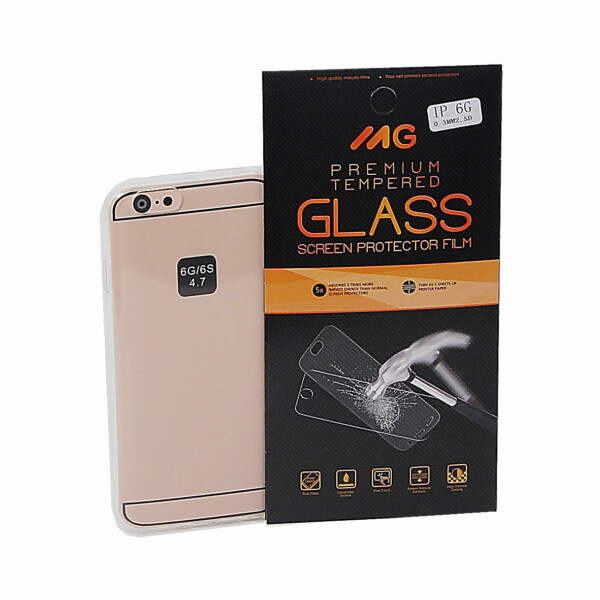 TPU hoesje voor een ultieme bescherming + Tempered Glass voor Apple iPhone 6G/6S | Combodeal ! |