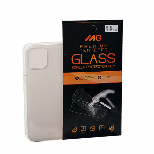 Telefoonhoesje iPhone 11 voor een ultieme bescherming + Tempered Glass voor iPhone 11 | Combodeal! |